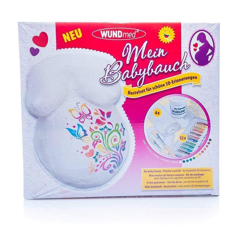 Wundmed Handabdruck-Set Babybauch Gipsabdruck Bastelset Kreativ Mehrfarbig 1 Set, Set, Babybauch Bastelset, Schwangerschaft Schwangerschaftsbauch Bauchmaske Bauchabdruck