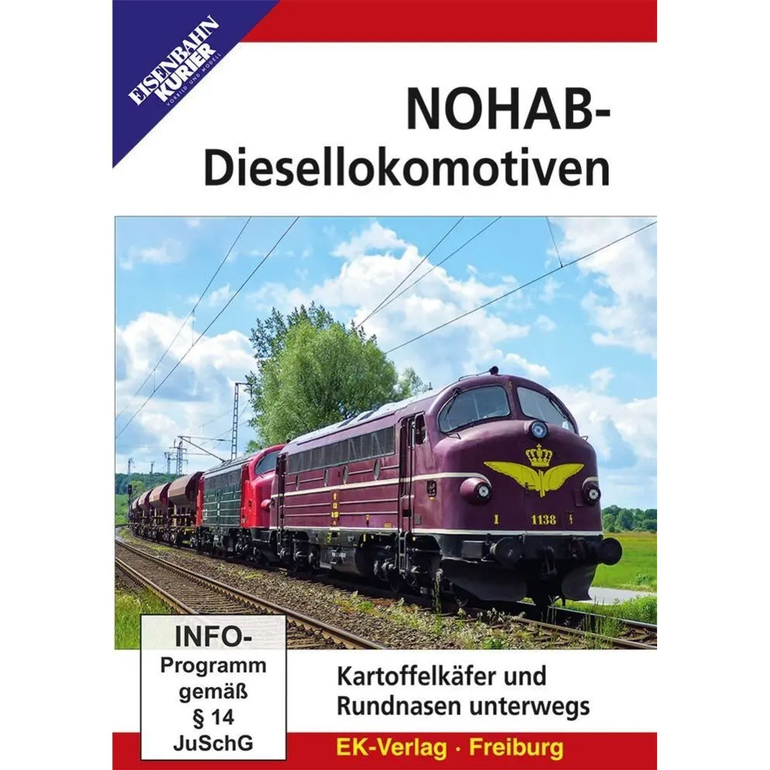 DVD NoHAB - Diesellokomotiven