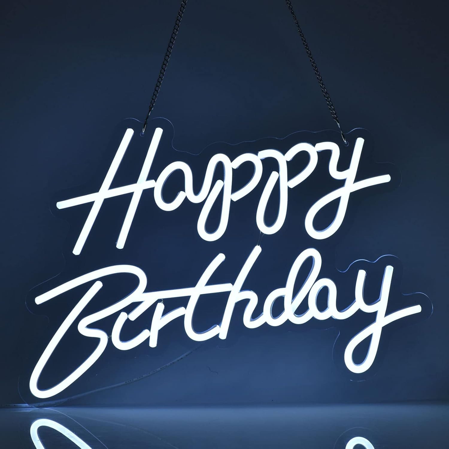 Coonoor LED Dekolicht LED Neon Schild,Happy günstig online kaufen