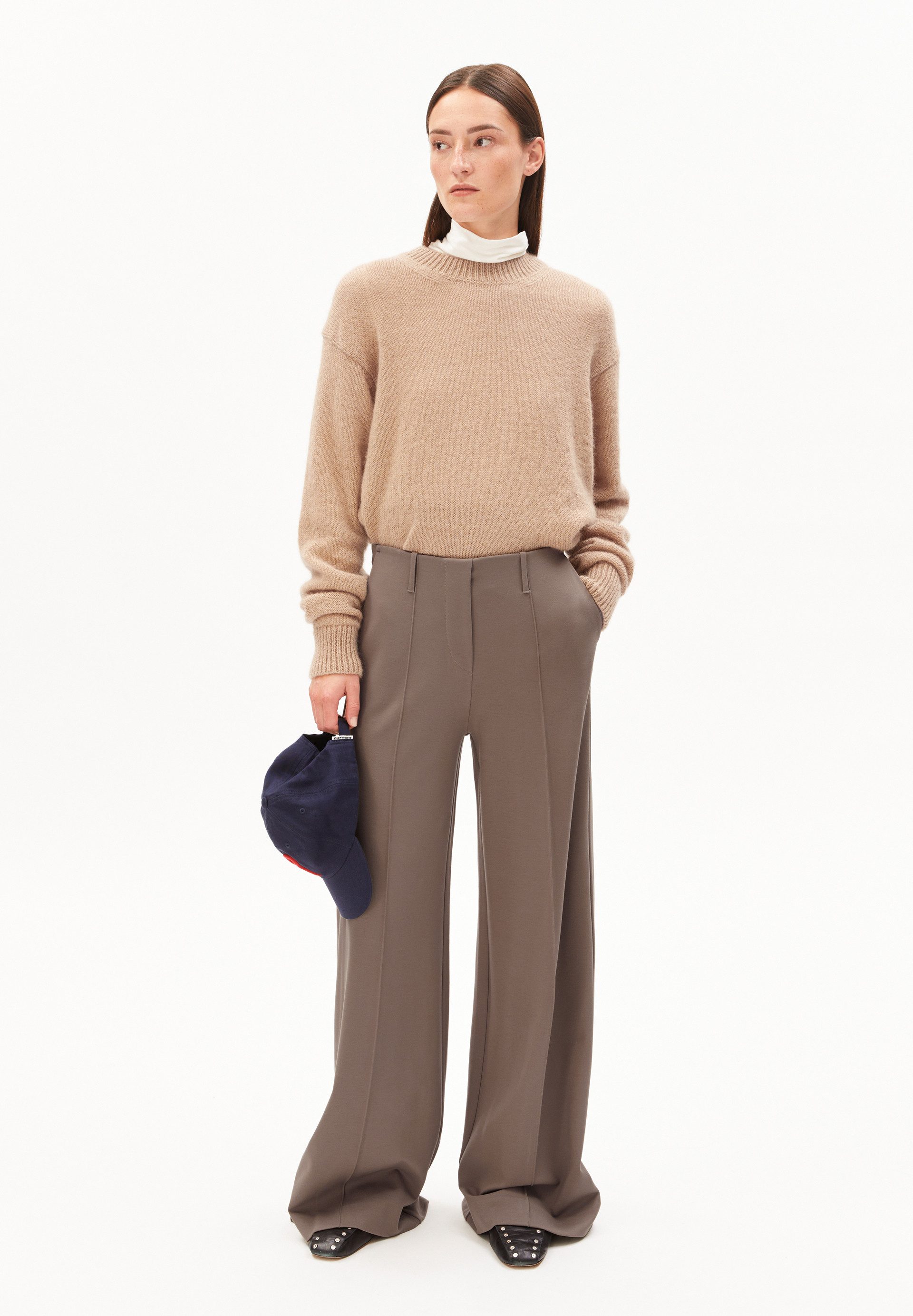 Armedangels Jerseyhose MAEVAA (Mid waist, Regular Fit) LENZING™ ECOVERO™ Vi günstig online kaufen