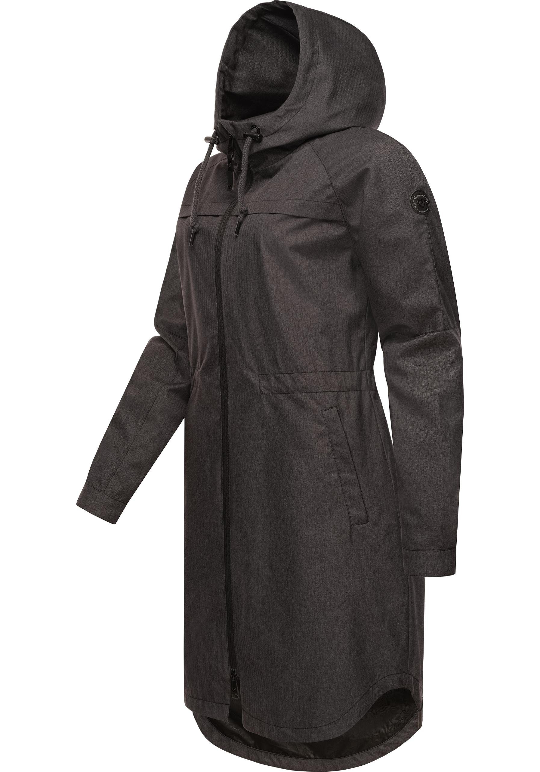 Ragwear Outdoorjacke Belinka Wasserdichte lange und sehr leichte Übergangsj günstig online kaufen