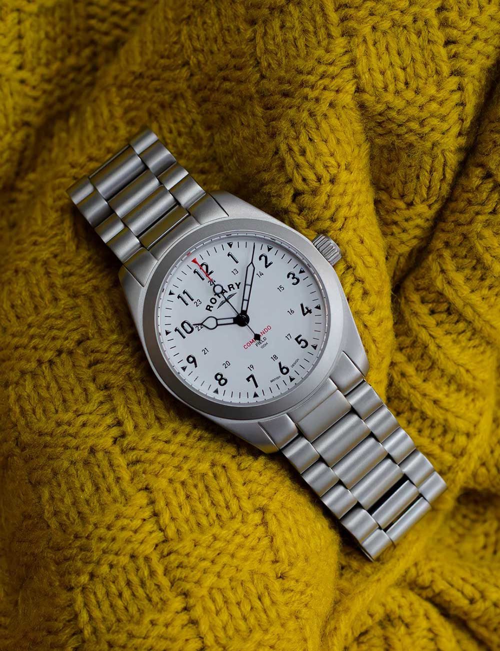 ROTARY Quarzuhr Rotary GB05535/18 Herrenuhr RW 1895 Field 37mm 10ATM Rotary GB05535/18 Herrenuhr RW 1895 Field 37mm 10ATM