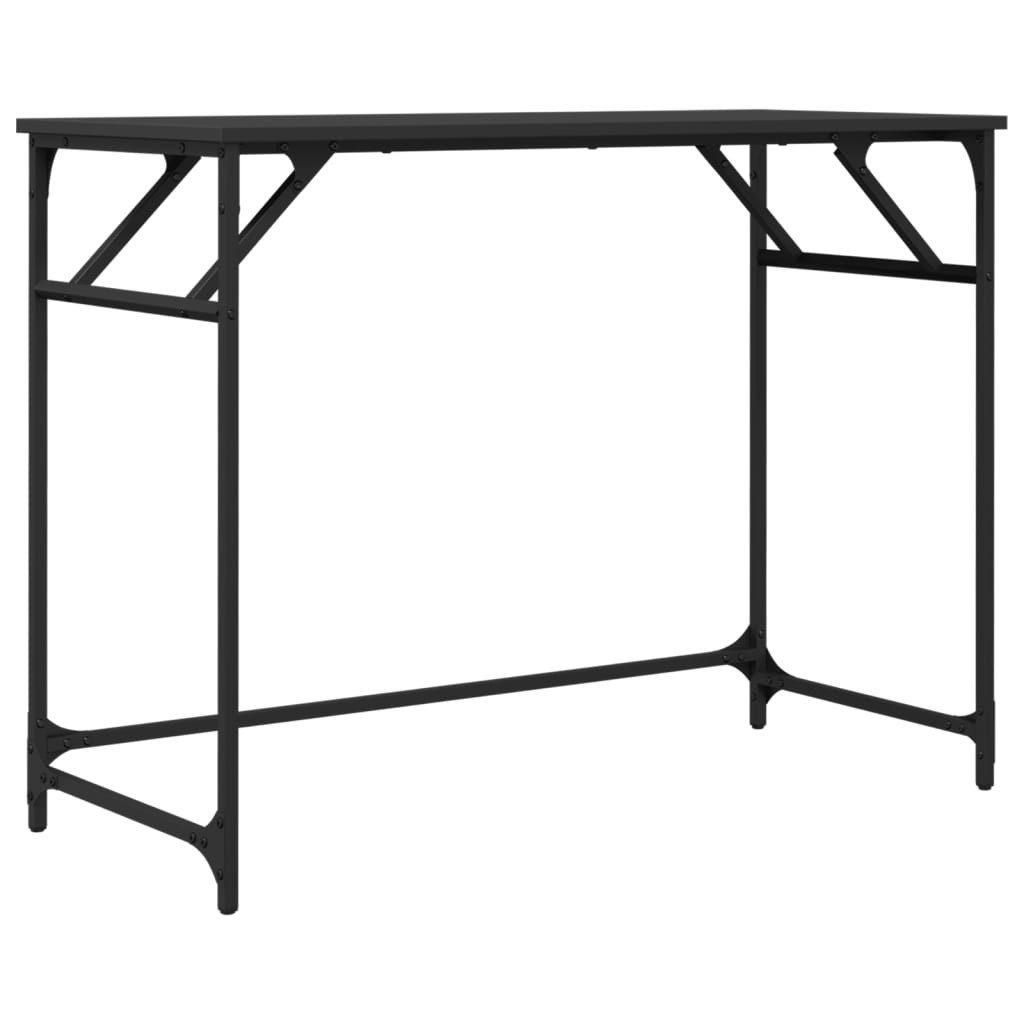 vidaXL Schreibtisch Schreibtisch Schwarz 100x45x76 cm günstig online kaufen