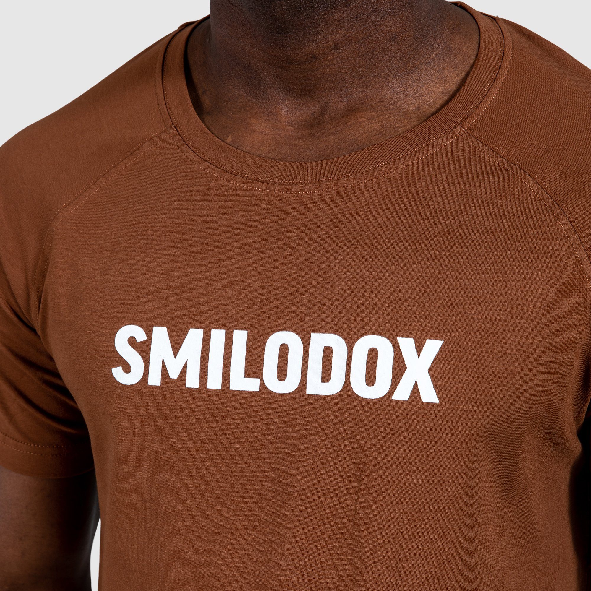 T-Shirt Smilodox Braun Khamzat