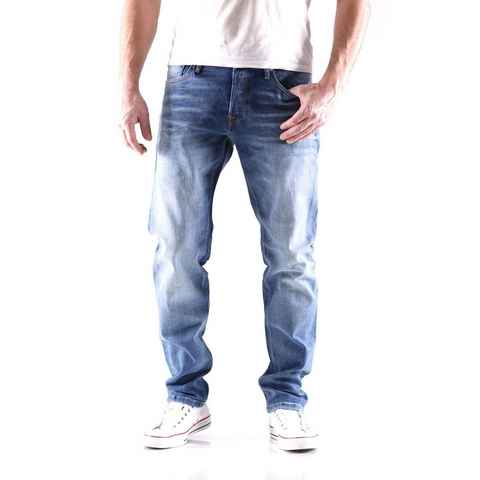 Jack & Jones Comfort-fit-Jeans Jack & Jones Mike Original JOS411 Men Herren Jeans Hose
