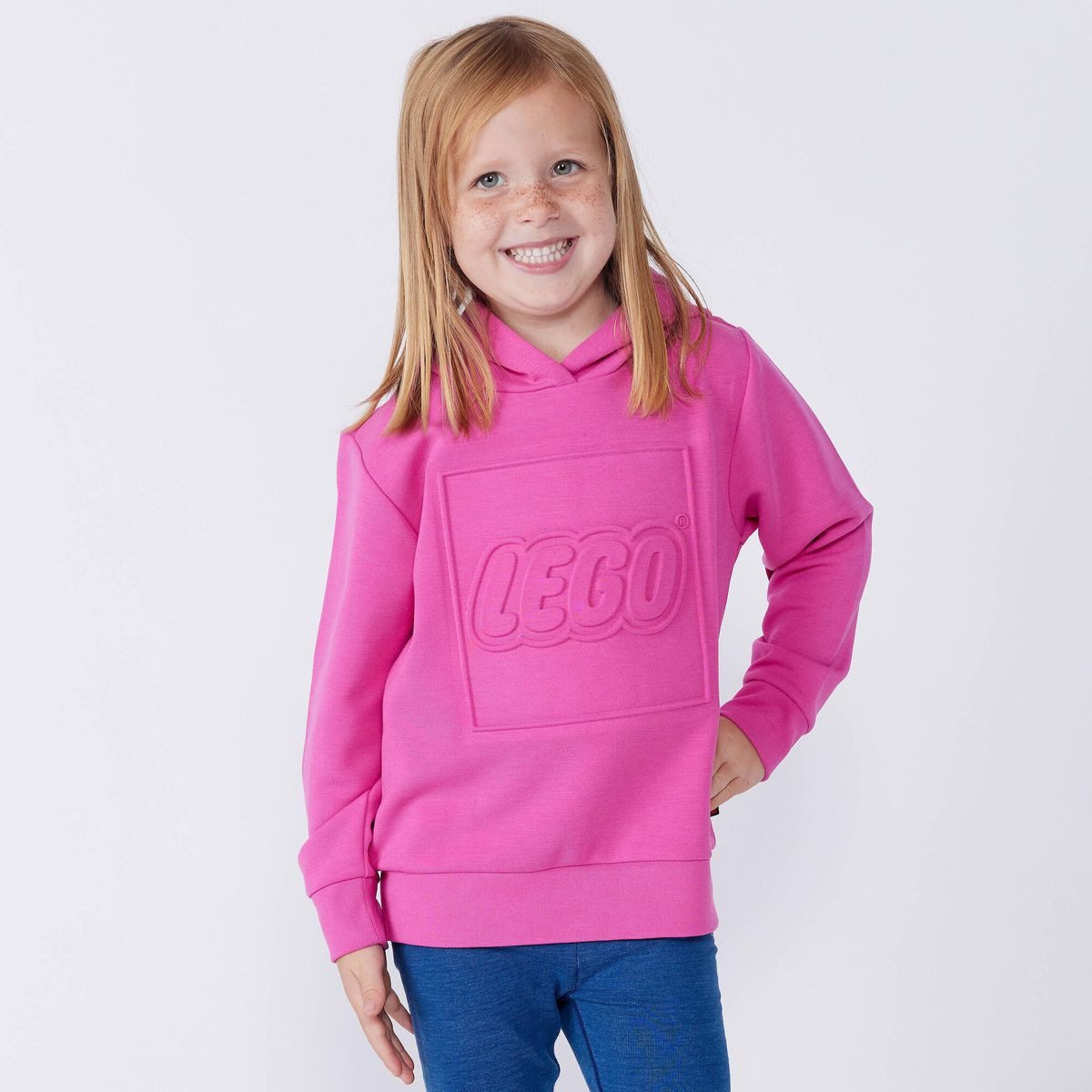 LEGO® kidswear Sweatshirt LWSKY 600 - Hooded Sweatshirt Bequemer Kapuzenpullover mit LEGO-Logo, ideal für Kinder im Alltag