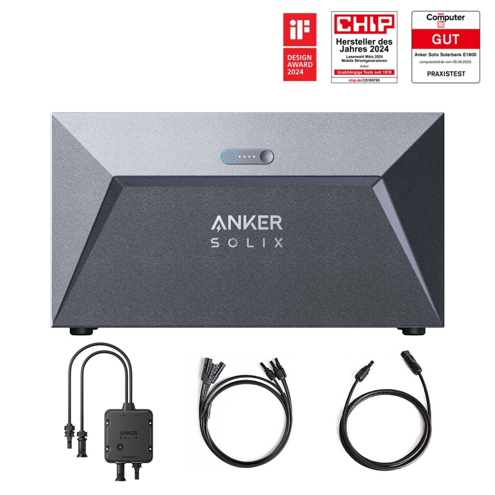 Anker Solaranlage Solix Solar Bank E1600, Speicher für Балконные электростанции