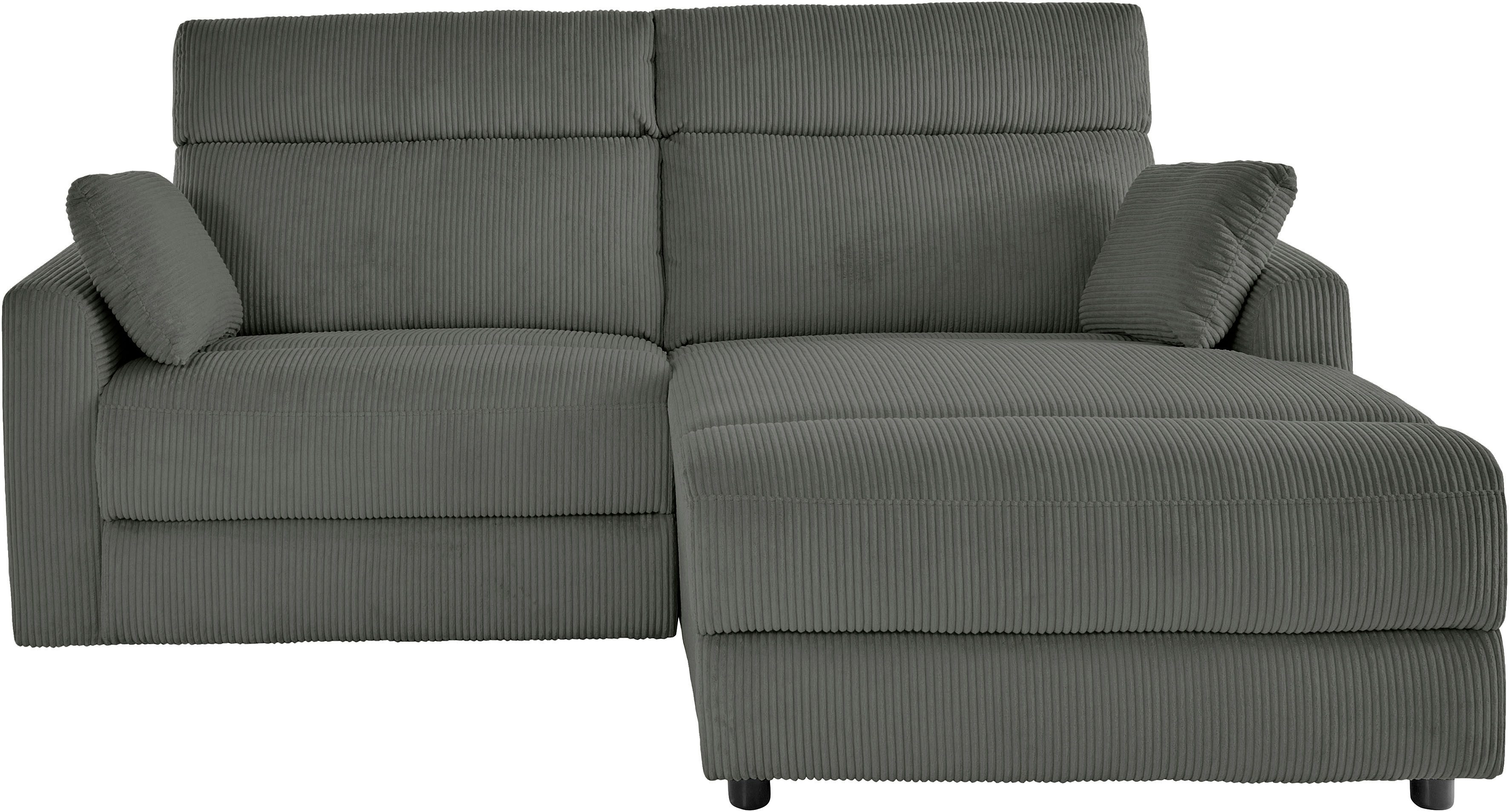 OTTO home Ecksofa JENNA, L-Form, 209cm, manuelle u. elektrische Funktion, m günstig online kaufen