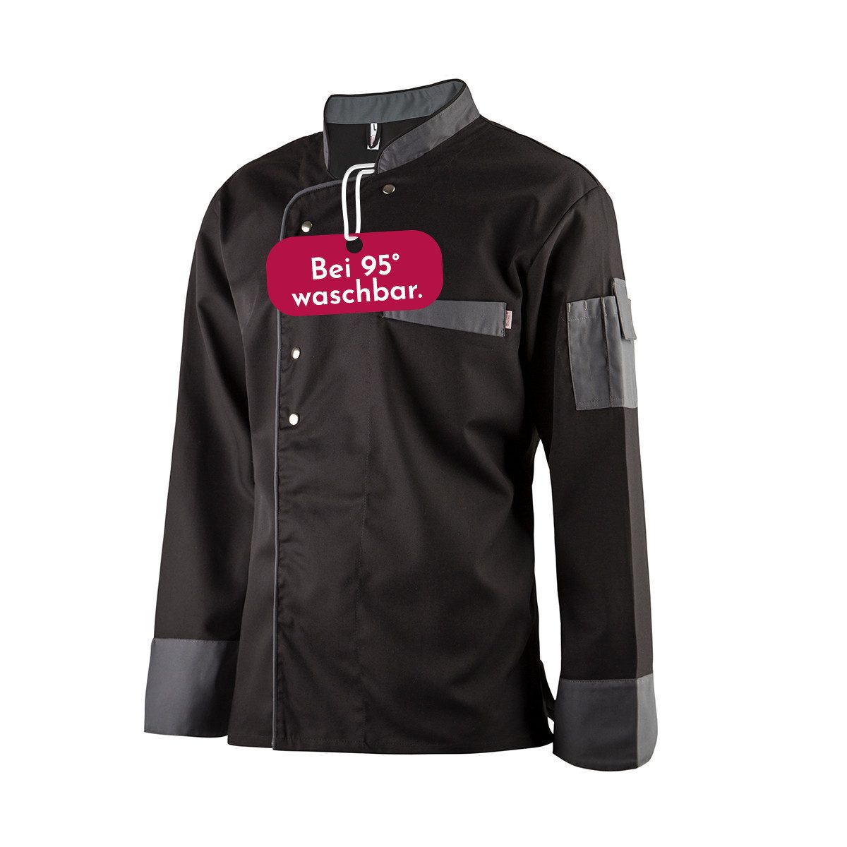 Clinotest Kochjacke langarm - 95 Grad günstig online kaufen