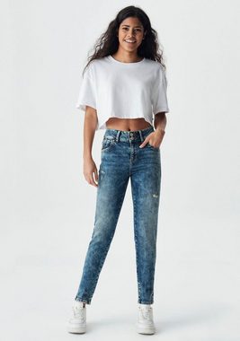 LTB Slim-fit-Jeans MOLLY HIGH SMU mit sehr schmalem Bein und hoher Leibhöhe