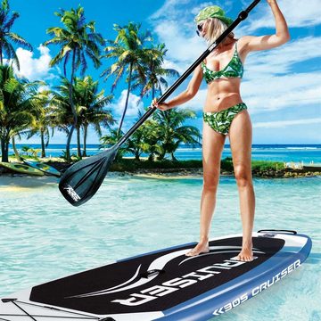 RE:SPORT SUP-Board, (Set), Stand Up Paddle Board Set aufblasbar 305/320/366/380cm