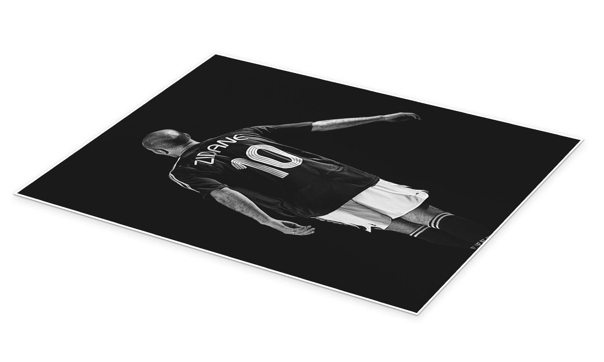 Posterlounge Poster Bridgeman Images, Zinedine Zidane, günstig online kaufen