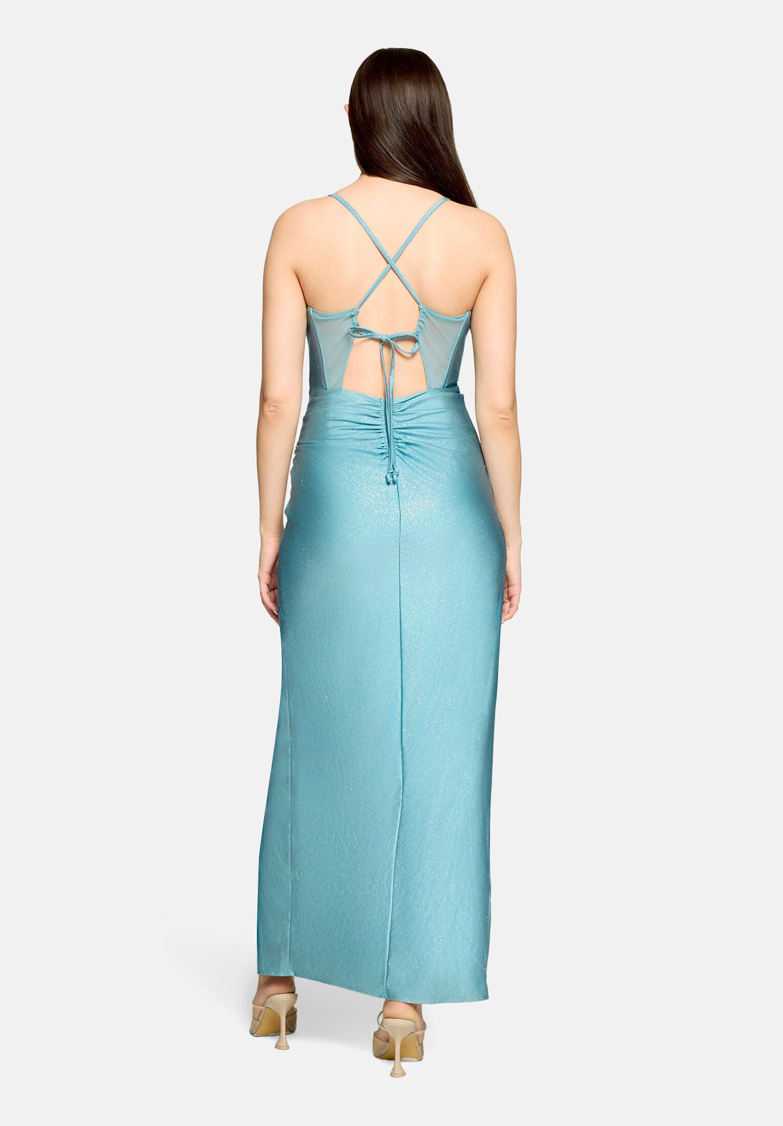 Vera Mont Abendkleid Damen im Glitzer-Look