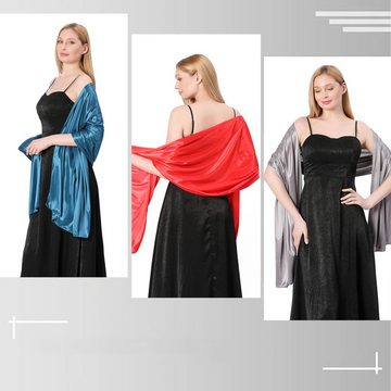 Lubgitsr Strickschal Shawls and Wraps Soft Chiffon Scarve Scarf For Evening Party Dresses, (1-St)