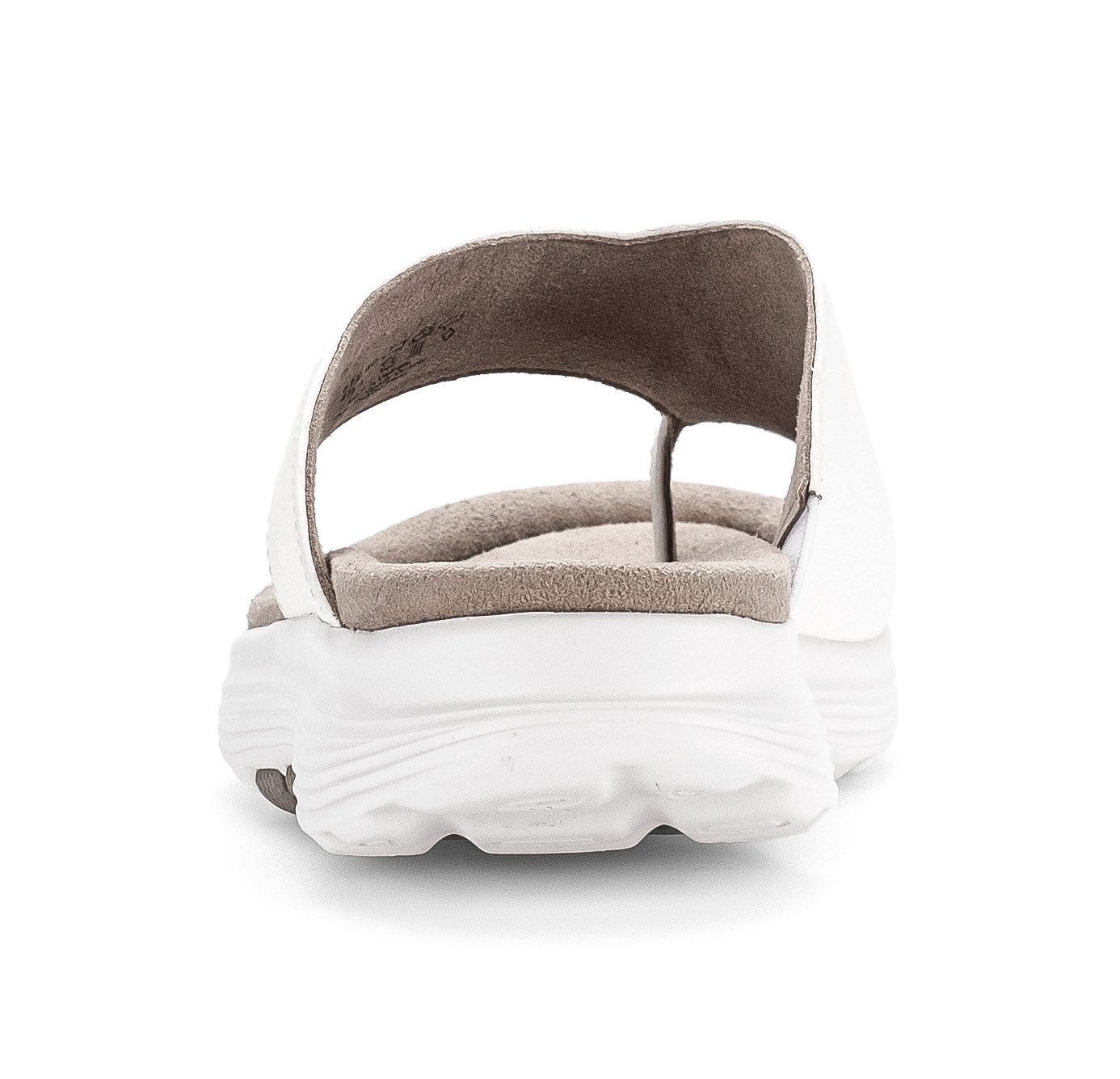 rollingsoft Dianette Zehentrenner, Sommerschuh mit weichem Zehensteg, G-Weite
