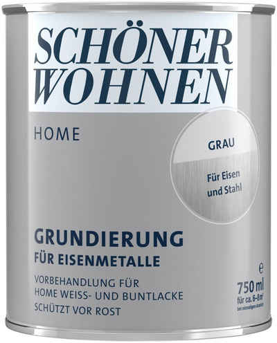 SCHÖNER WOHNEN-Kollektion Haftgrund »Home«, 750 ml, grau, Grundierung für Eisenmetalle im Innenbereich