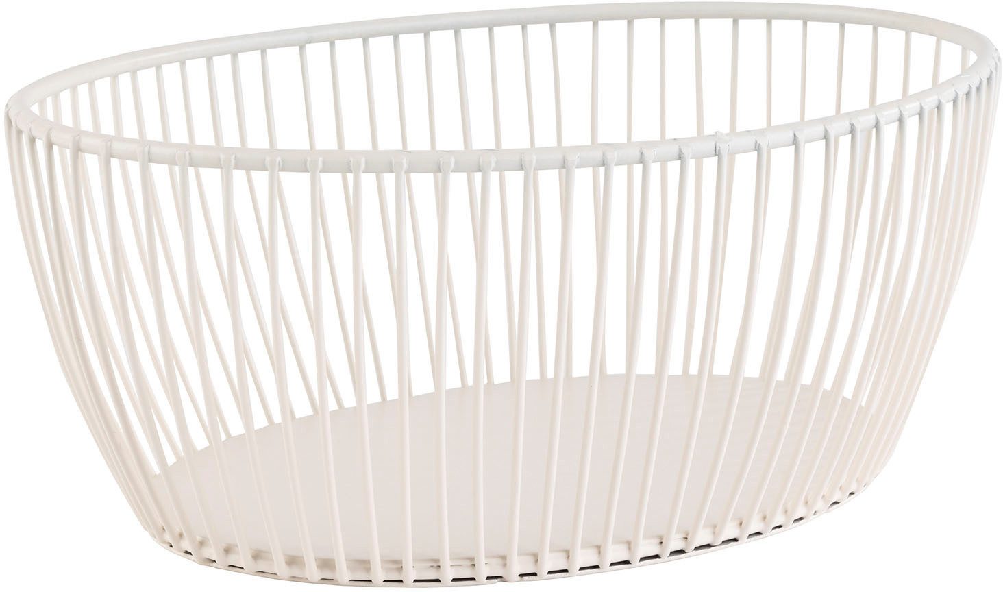 APS Brotkorb SVART, Metall, (1-tlg), 20 x 15 cm, H: 8 cm