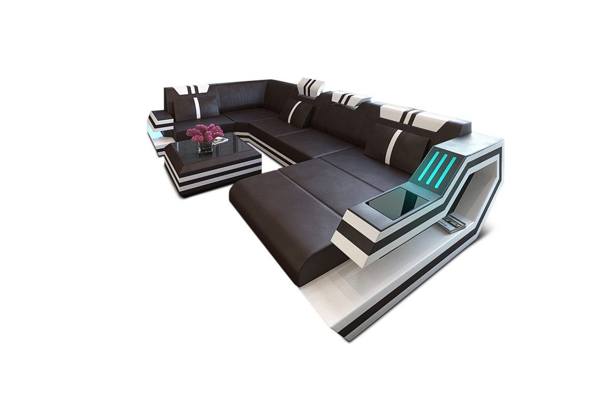 Sofa Dreams Wohnlandschaft Leder Sofa Ledercouch günstig online kaufen