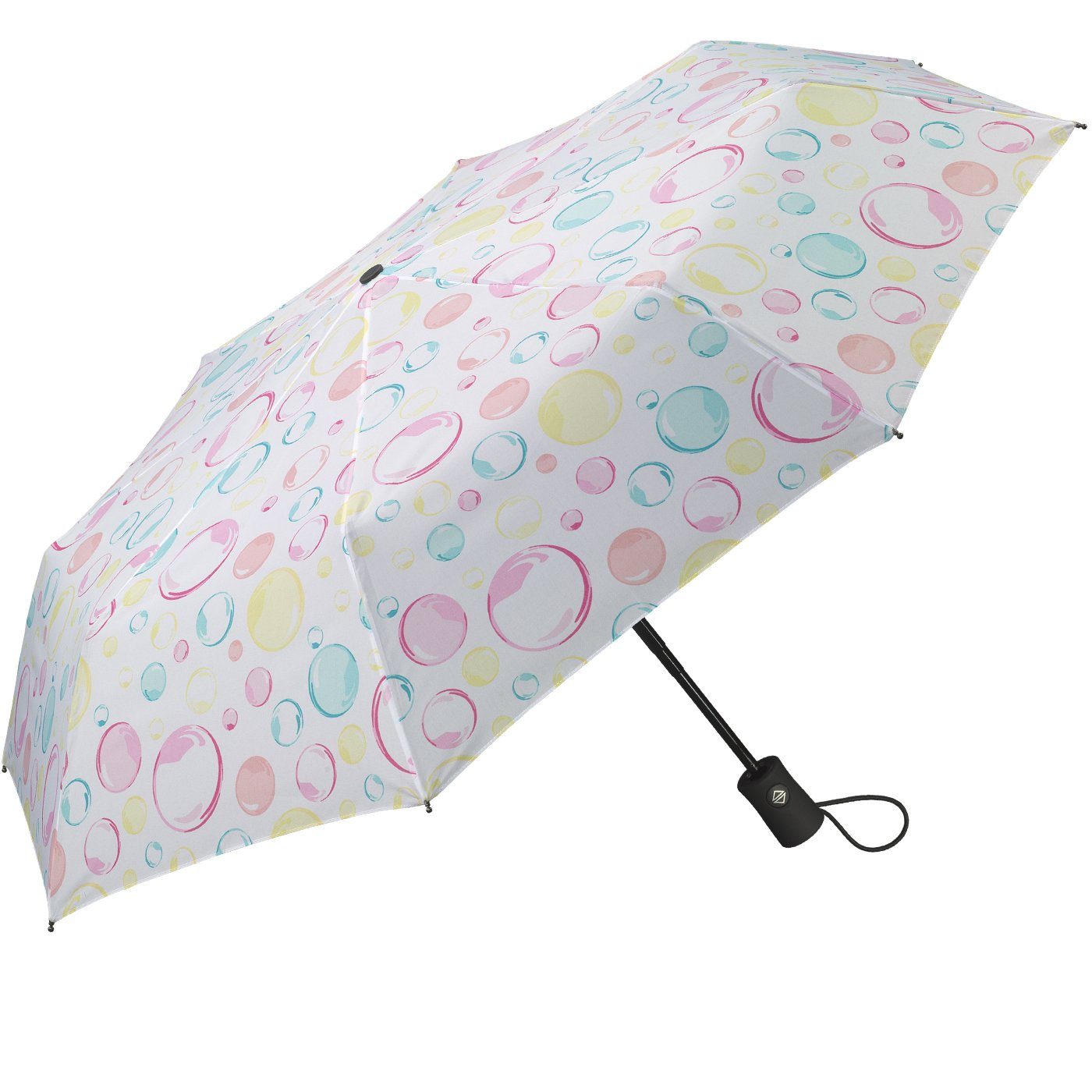 HAPPY RAIN Taschenregenschirm schöner Damen-Regenschirm mit Auf-Zu-Automati günstig online kaufen