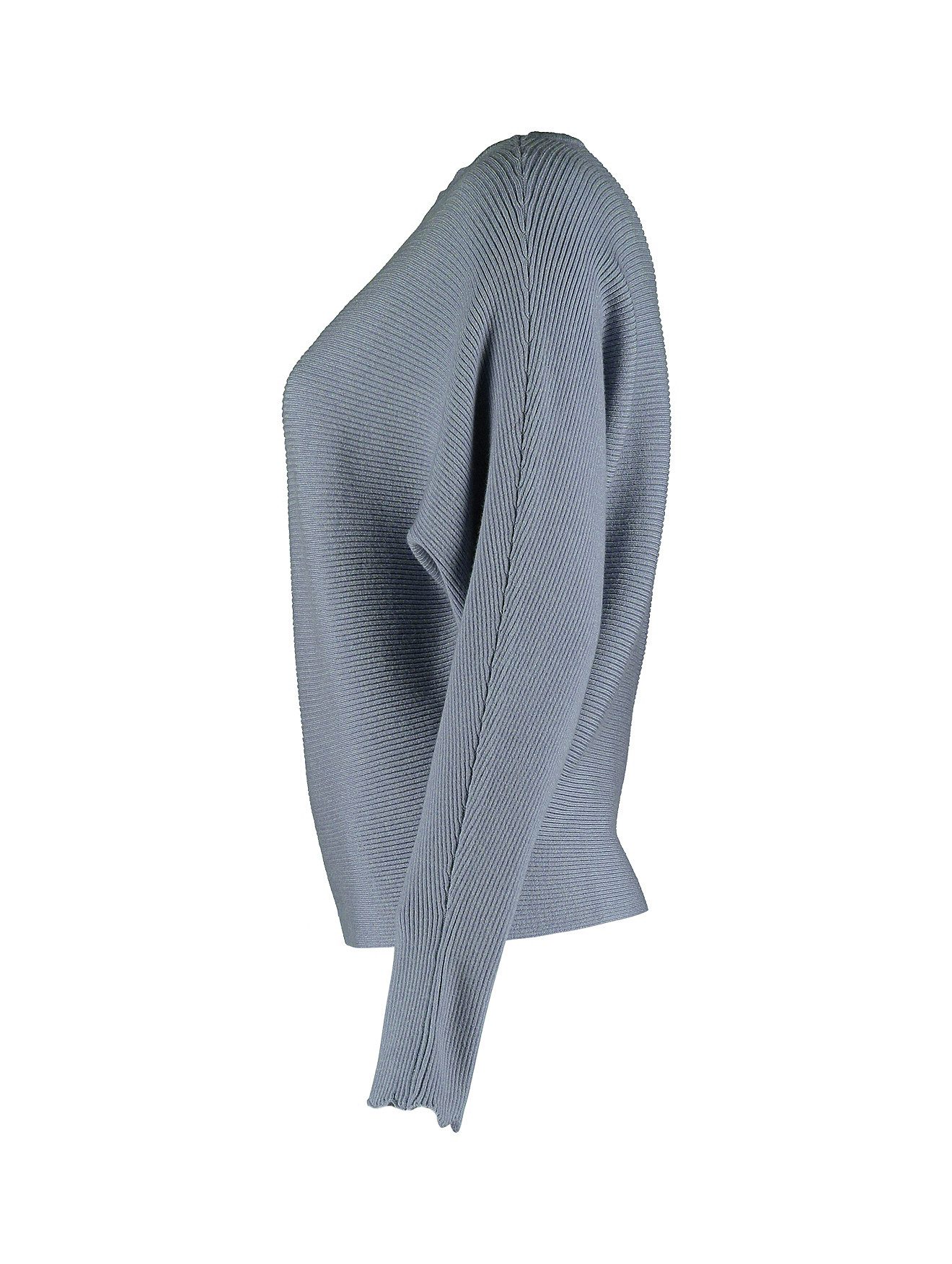 HaILY’S Strickpullover Langarm Locker Gerippt Design günstig online kaufen