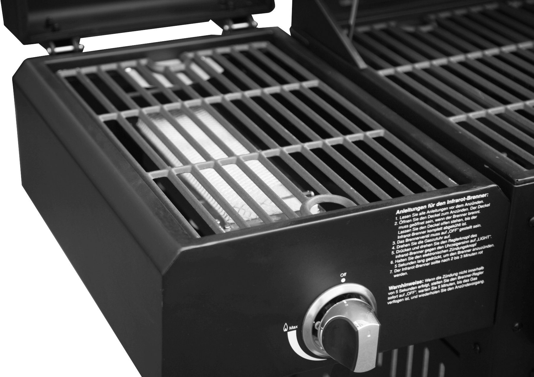 El Fuego Gasgrill Arizona, BxTxH: 203x60x127 cm – Bild 3 von 5