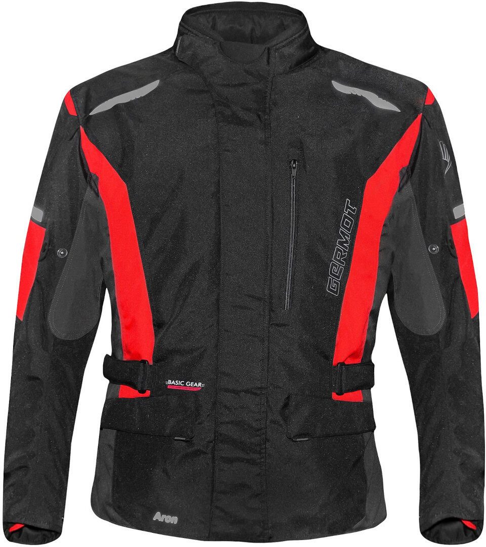 Germot Motorradjacke Aron wasserdichte Motorrad Textiljacke herausnehmbares Innenfutter,wasserdicht