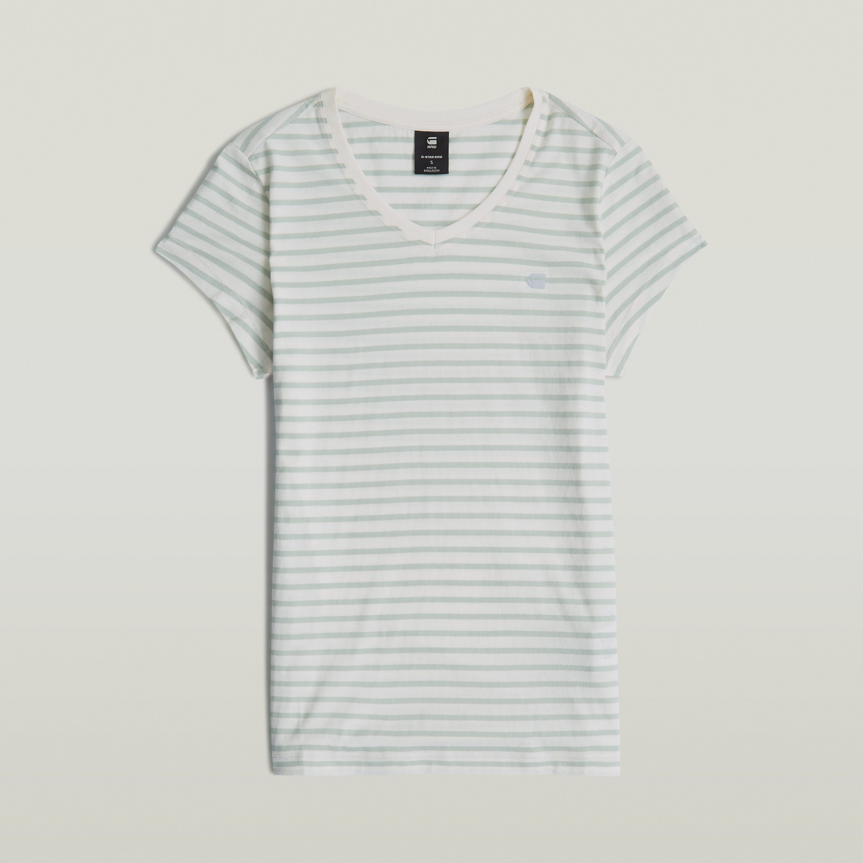 G-STAR V-Shirt Eyben mit Label – Bild 5 von 5