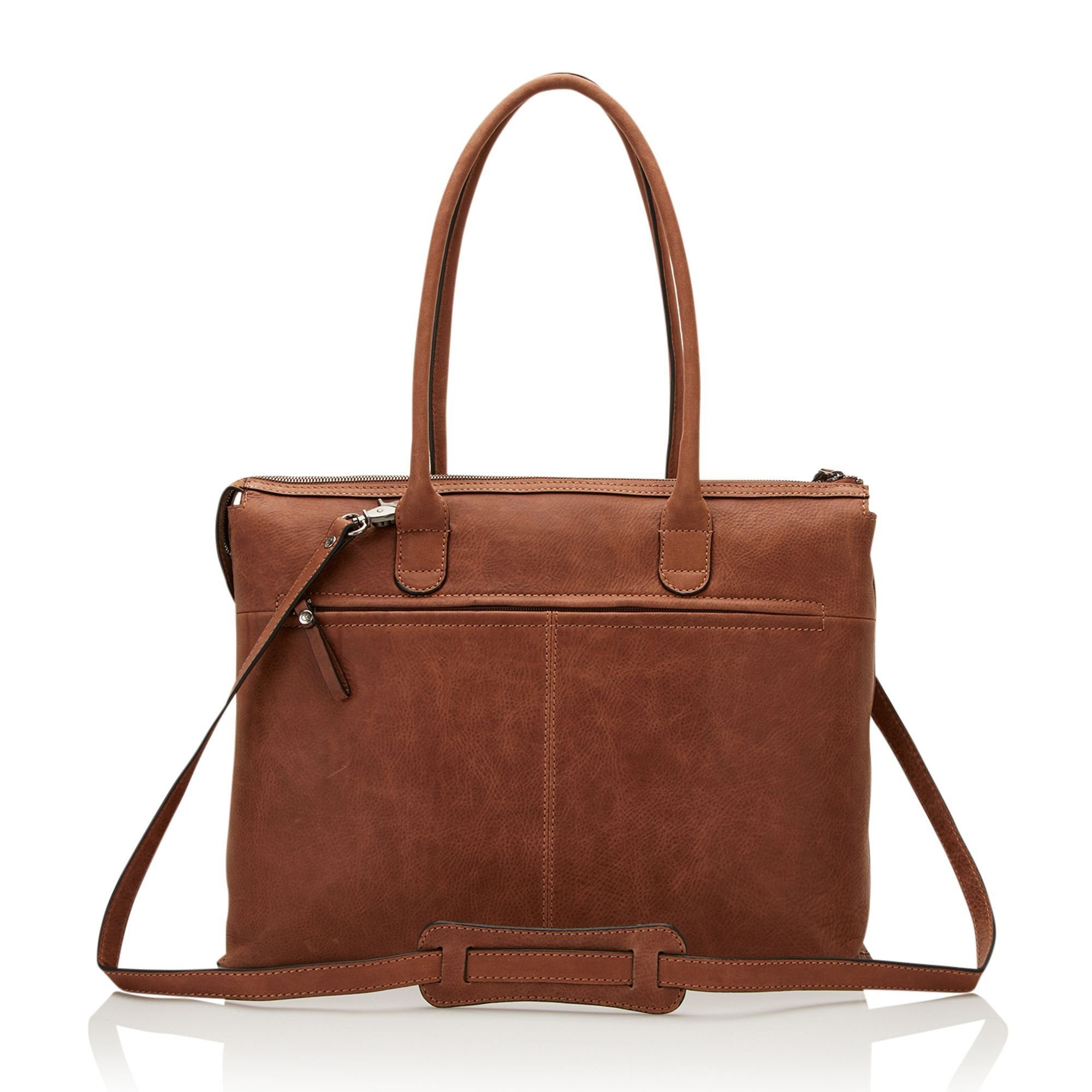 & Carisma, cognac Castelijn Beerens Leder Schultertasche