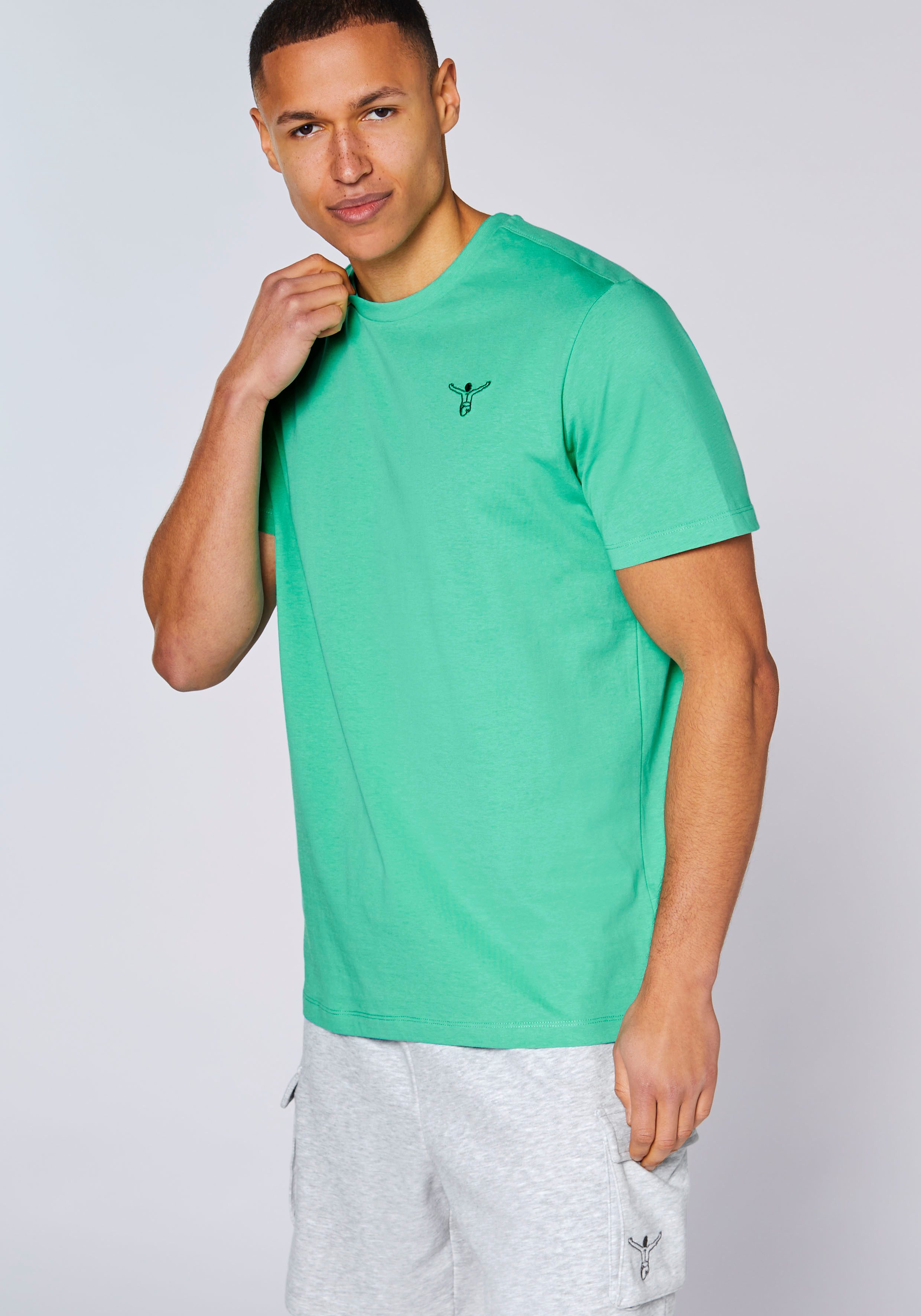Chiemsee Print-Shirt - mit tonalem Logo Rückenprint