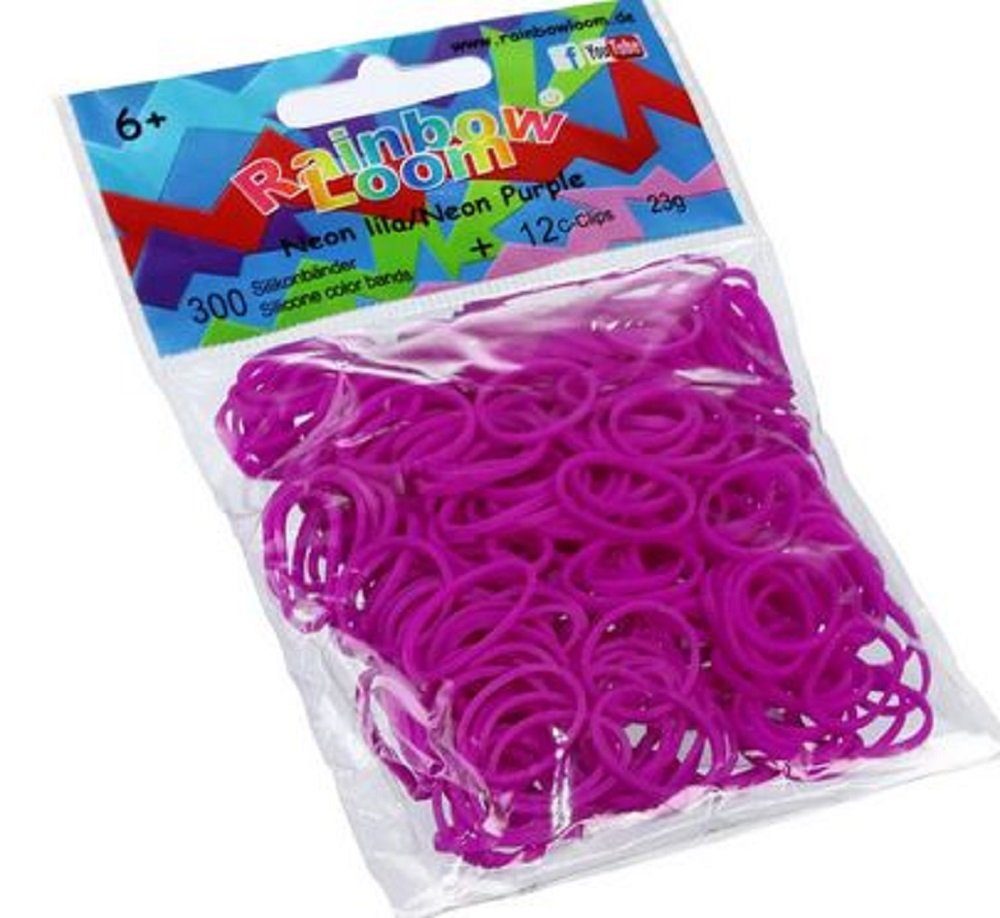 Rainbow Loom Gummibänder Bands Kinder Armband Bänder, Bastelartikel, Modeschmuck / Latex-freie Loom Band Mitgebsel