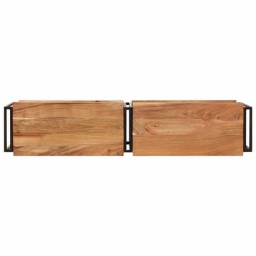 furnicato TV-Schrank 140x30x40 cm Massivholz Akazie