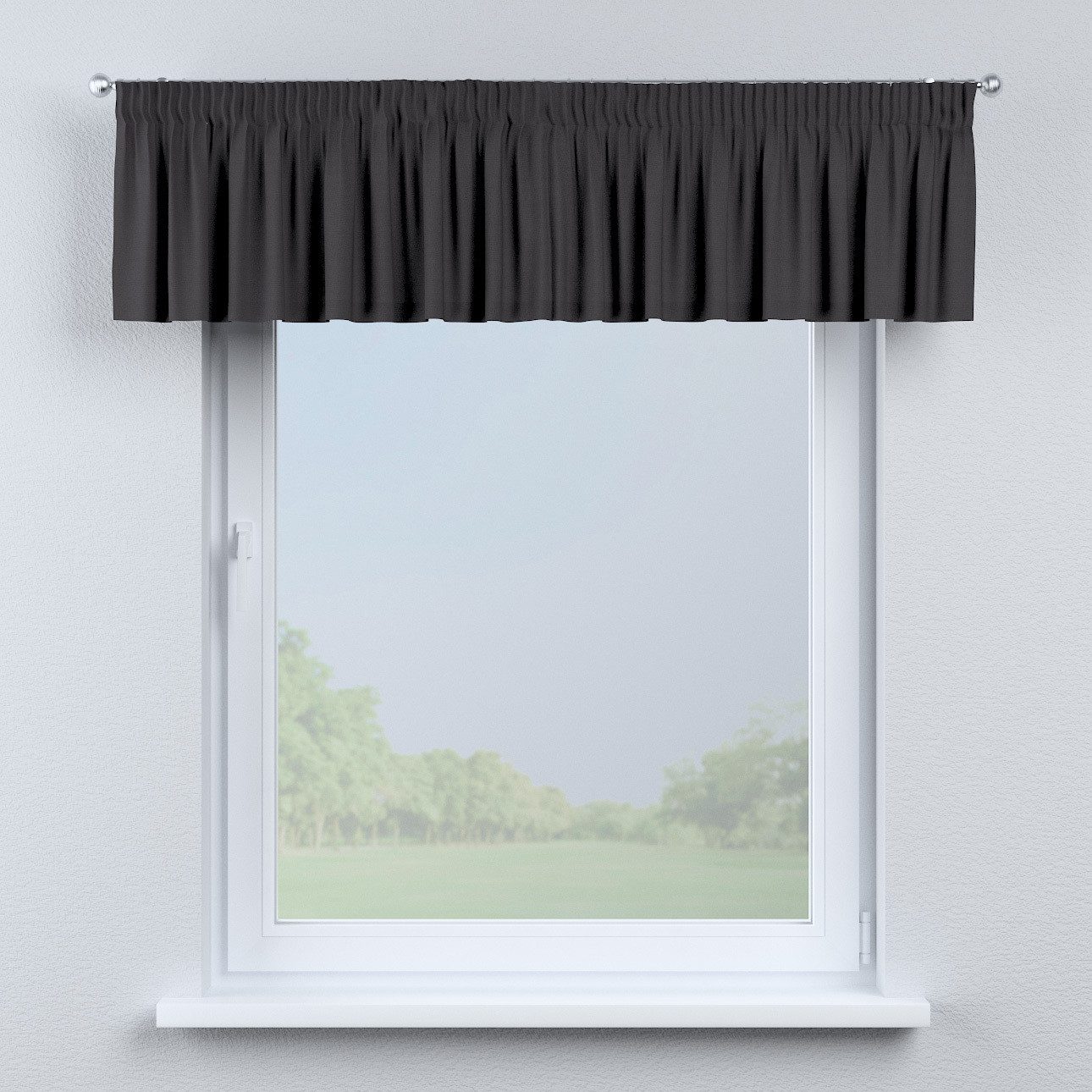 Dekoria Vorhang mit Kräuselband 130 x 40 cm, Cotton Panama – Bild 2 von 3