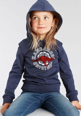 KangaROOS Kapuzensweatshirt Kleine Mädchen mit Wendepailletten
