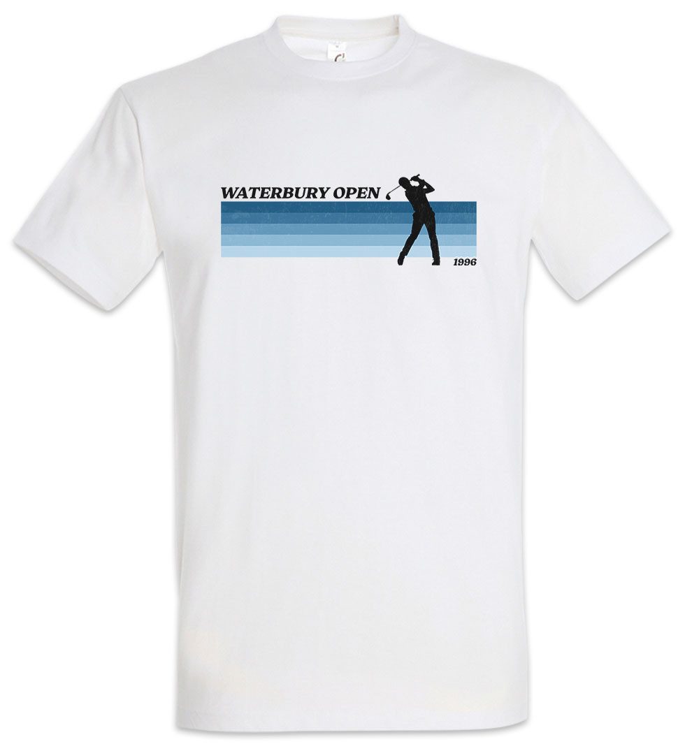 Urban Backwoods Print-Shirt Waterbury Open II Herren T-Shirt Golf Comedy Happy Film Gilmore Movie (1-tlg) Sandler Golfen Caddy Golfplatz