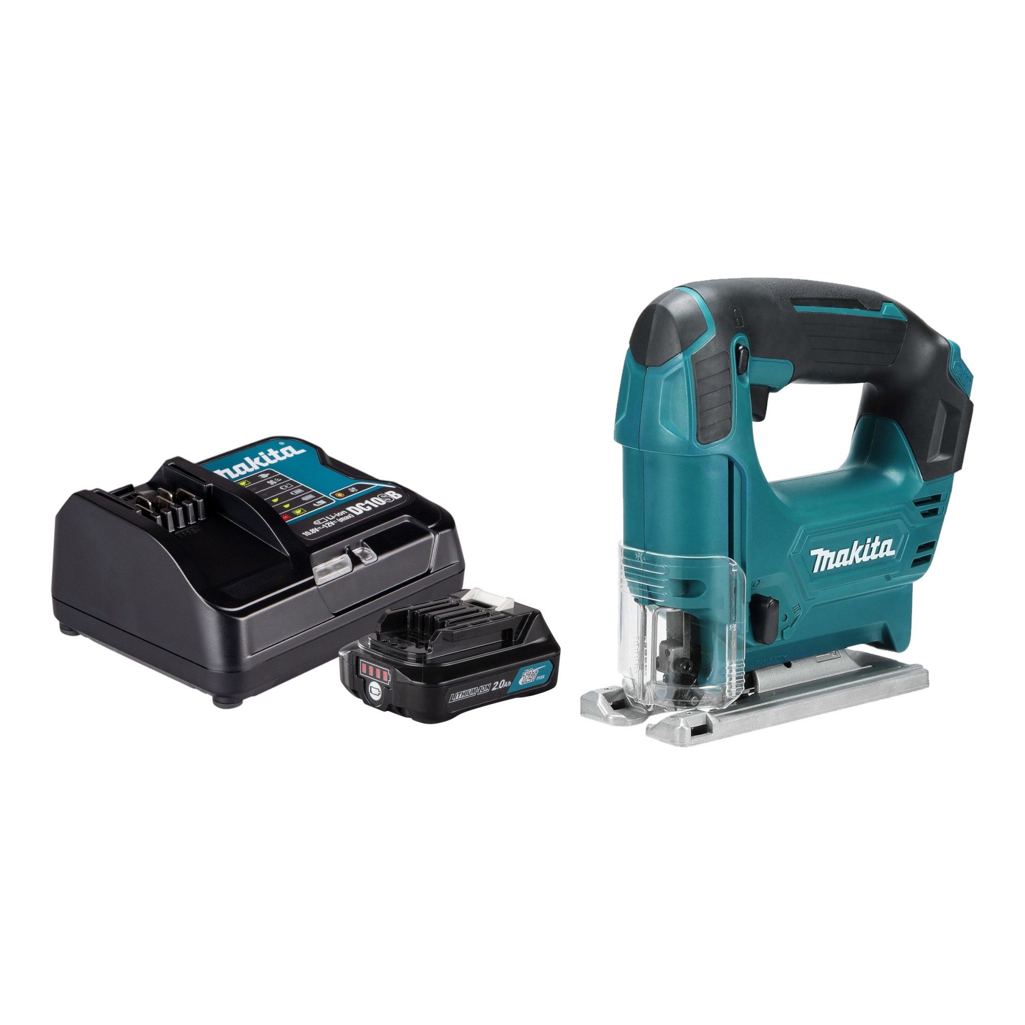 Makita Akku-Stichsäge Makita JV 101 DSA1 12 V max. 65 mm + 1x Akku 2,0 Ah + günstig online kaufen