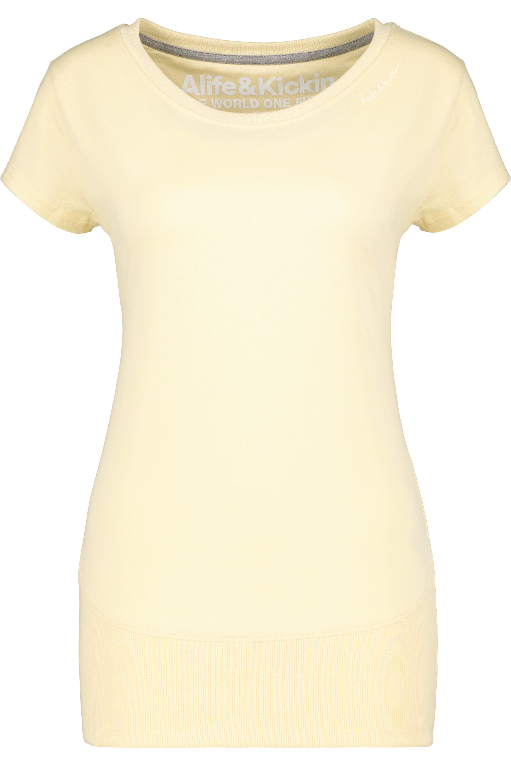 KikoAK melange Shirt A Alife Damen vanilla Kickin Rundhalsshirt &