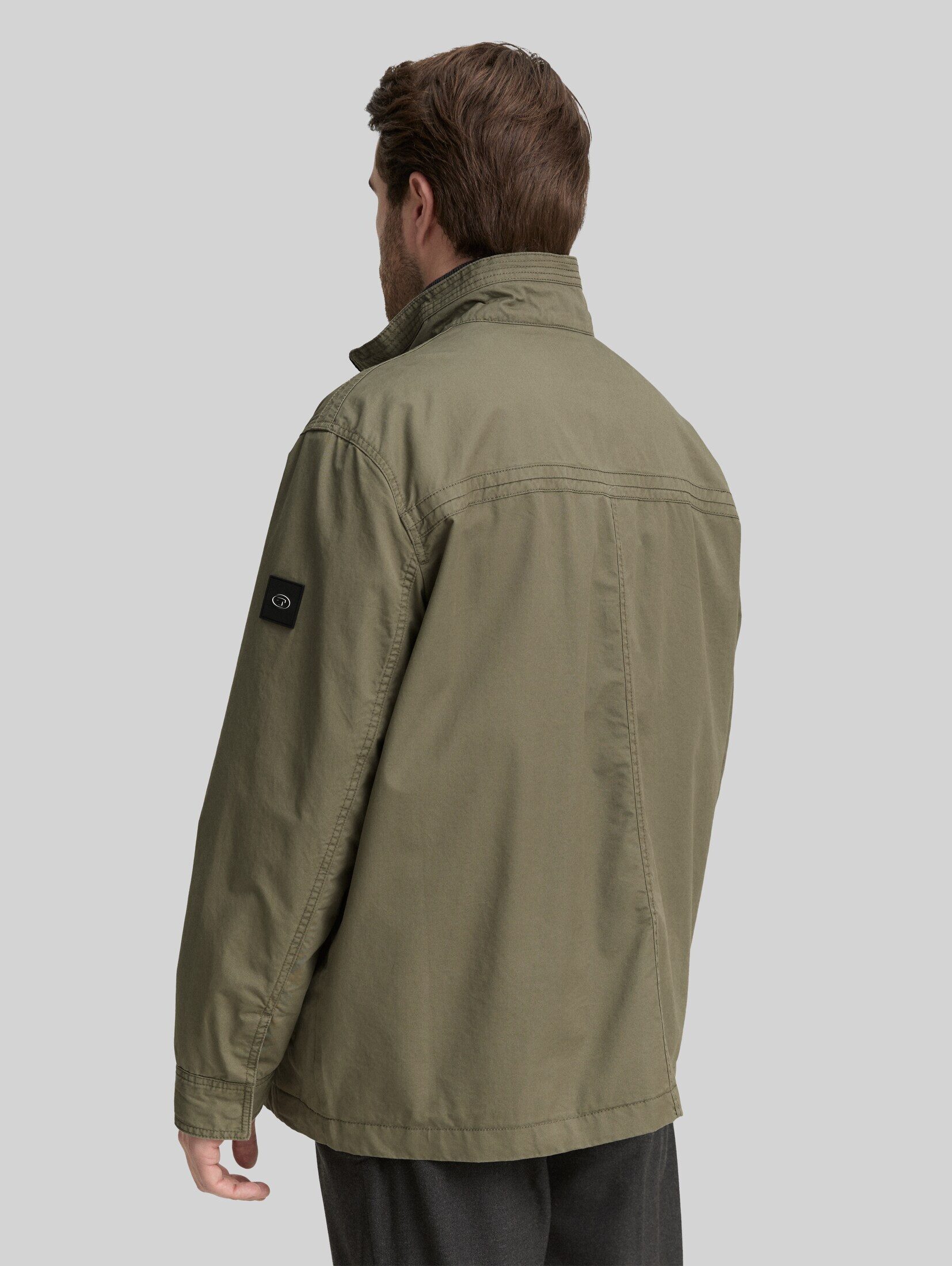 TOM TAILOR PLUS Outdoorjacke Jacken Plus Size - Fieldjacket aus Baumwolle