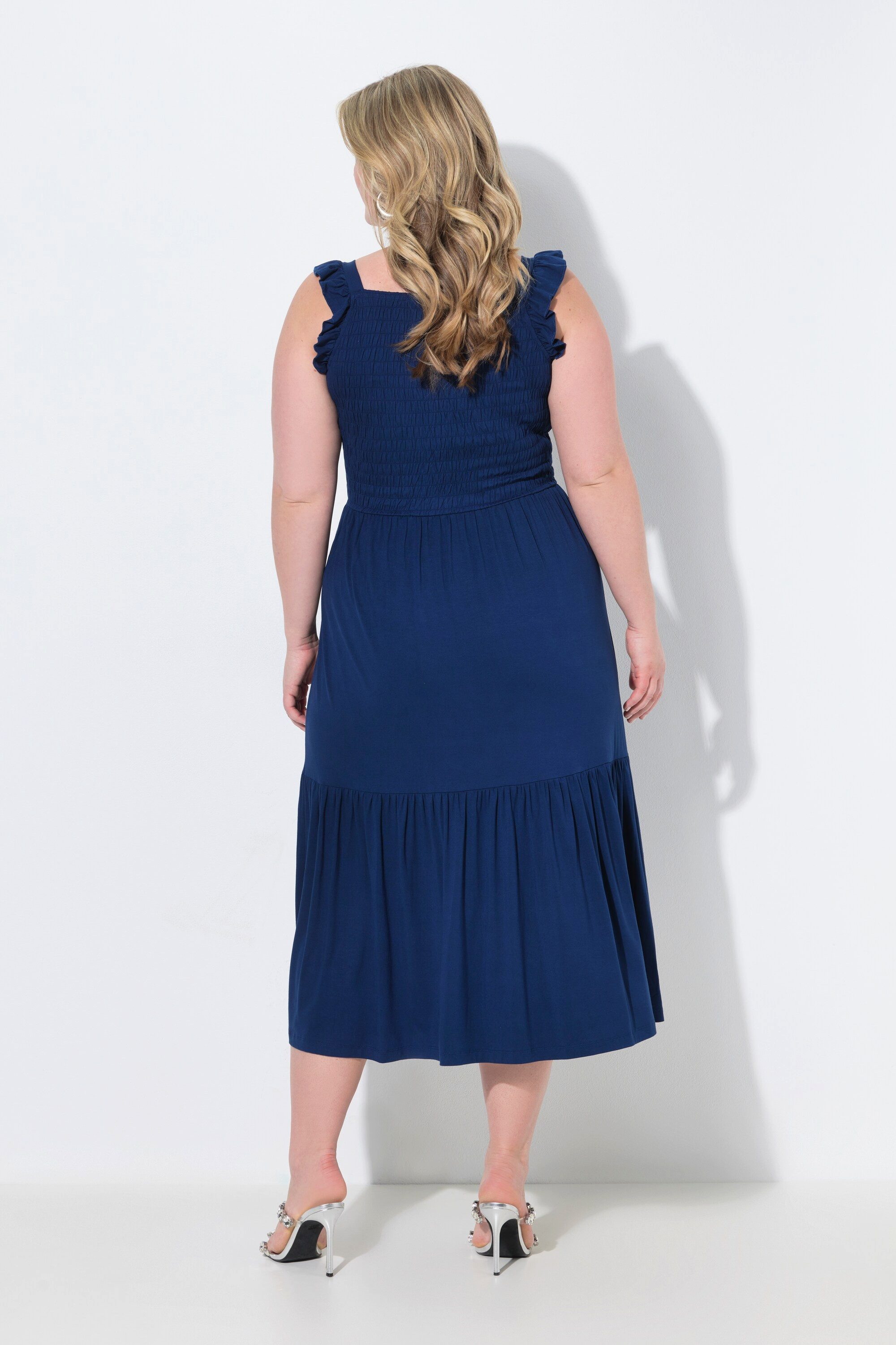 MIAMODA Midikleid Midi-Smokkleid ärmellose A-Linie Lieblingsfarben