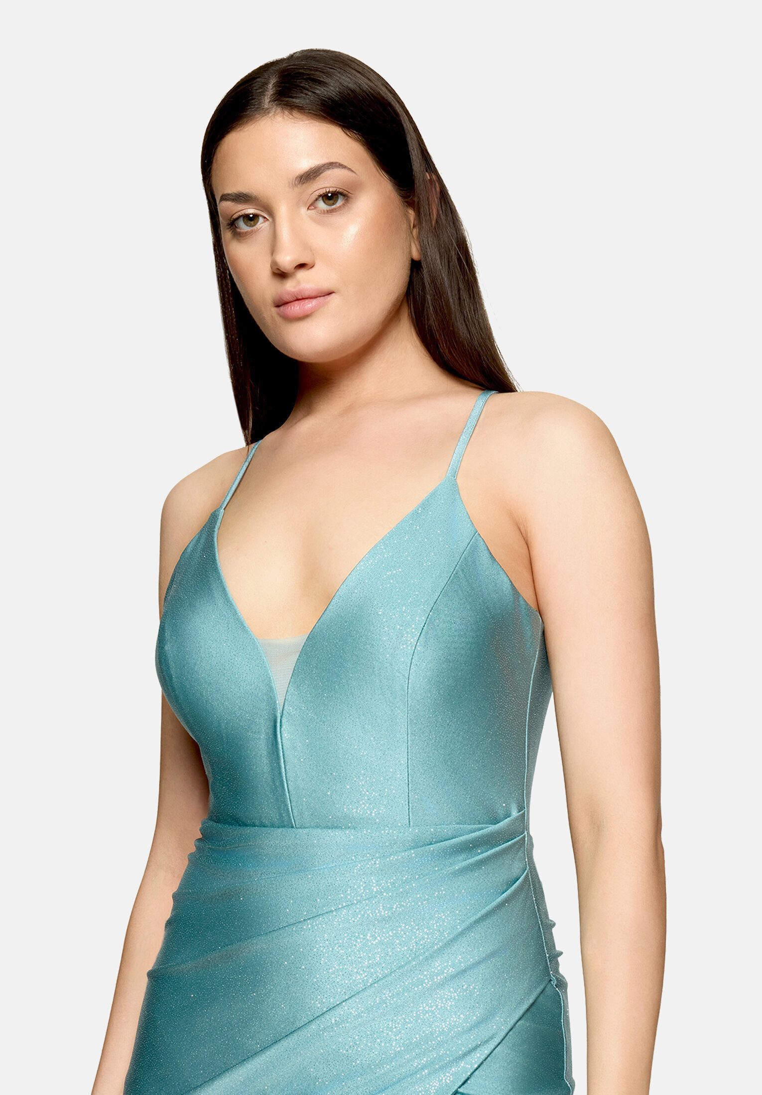 Vera Mont Abendkleid Damen im Glitzer-Look