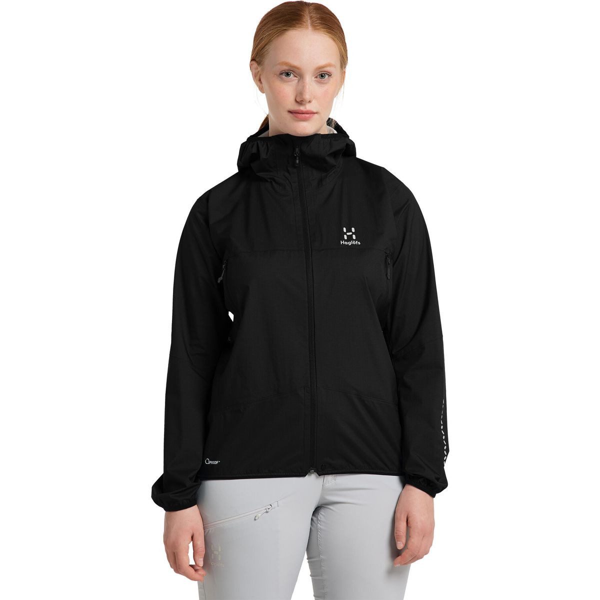 Haglöfs Outdoorjacke L.I.M Proof Jacket Women Leichte, atmungsaktive Damenjacke für Trekking und Wandern mit