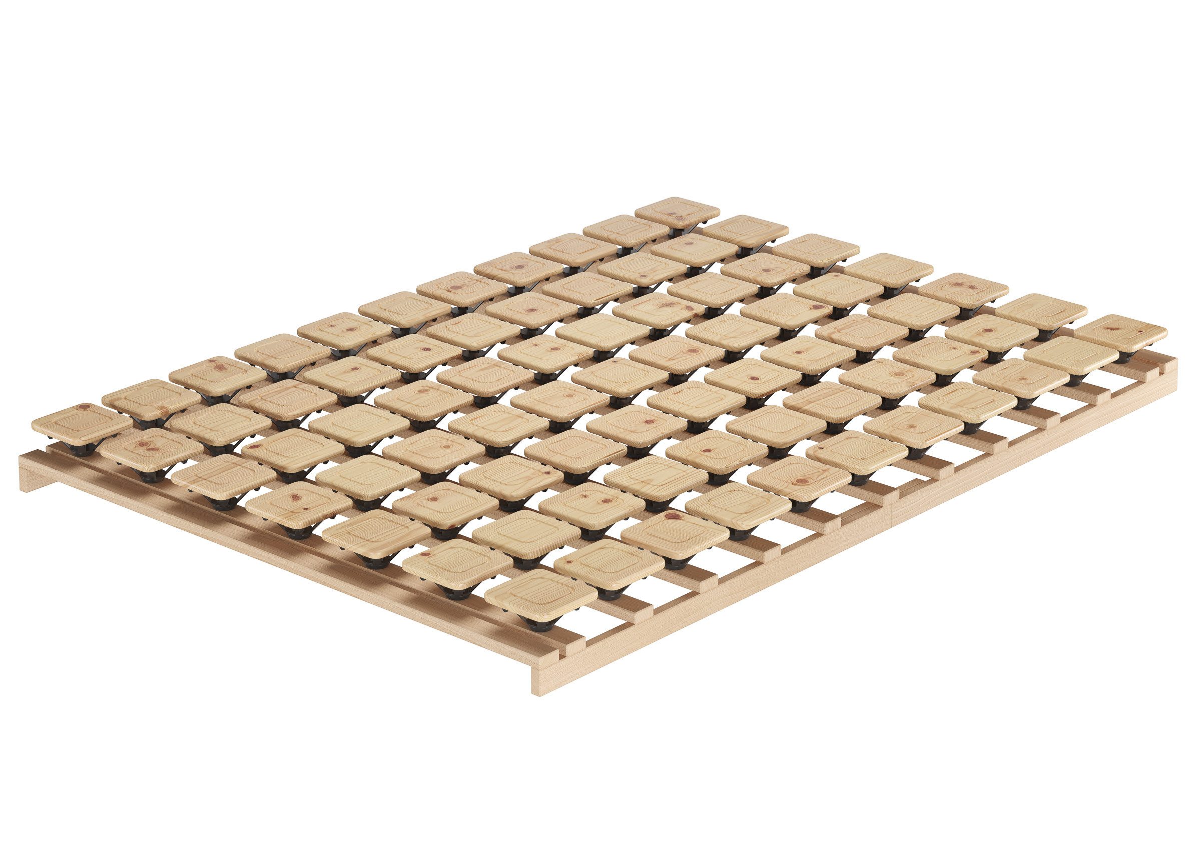 Tellerlattenrost Metallfreier Zirbenholz-Tellerrost 140 x 200 cm, ERST-HOLZ, Tellerrost