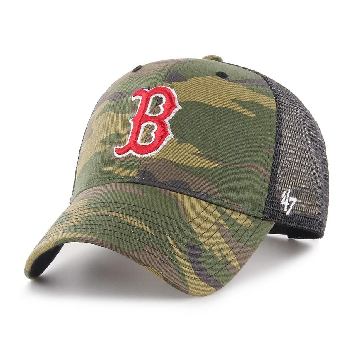 Trucker Cap '47 Brand MLB Boston Red Sox Camo Branson '47 MVP Trucker Cap