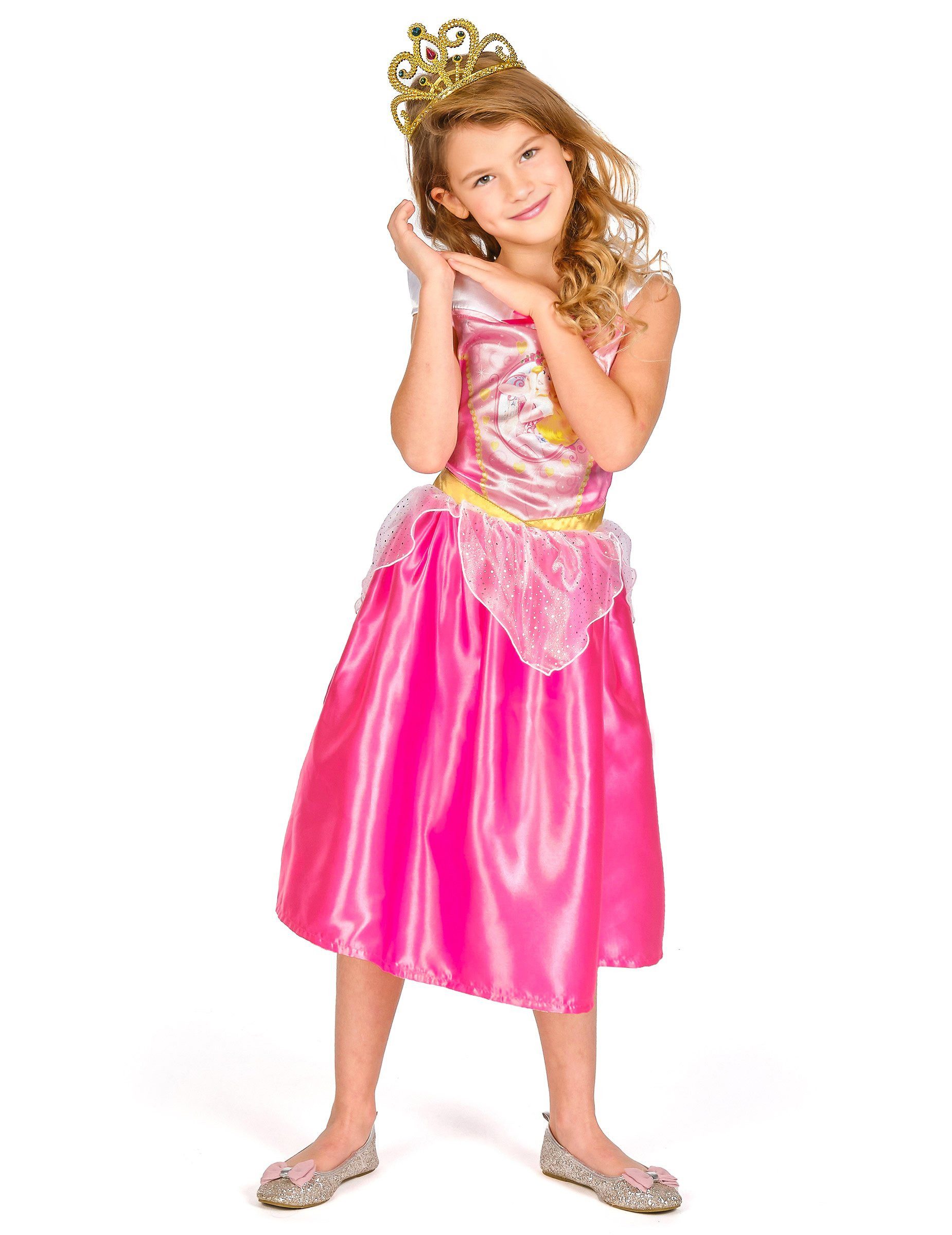 Disguise Kostüm Aurora Kostüm Dornrösschen Disney Rosa