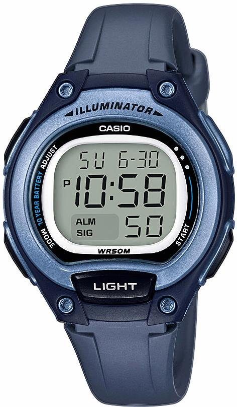 Casio Collection Chronograph LW-203-2AVEF, Quarzuhr, Armbanduhr,Mädchen,Jungen,digital,ideal auch als Geschenk