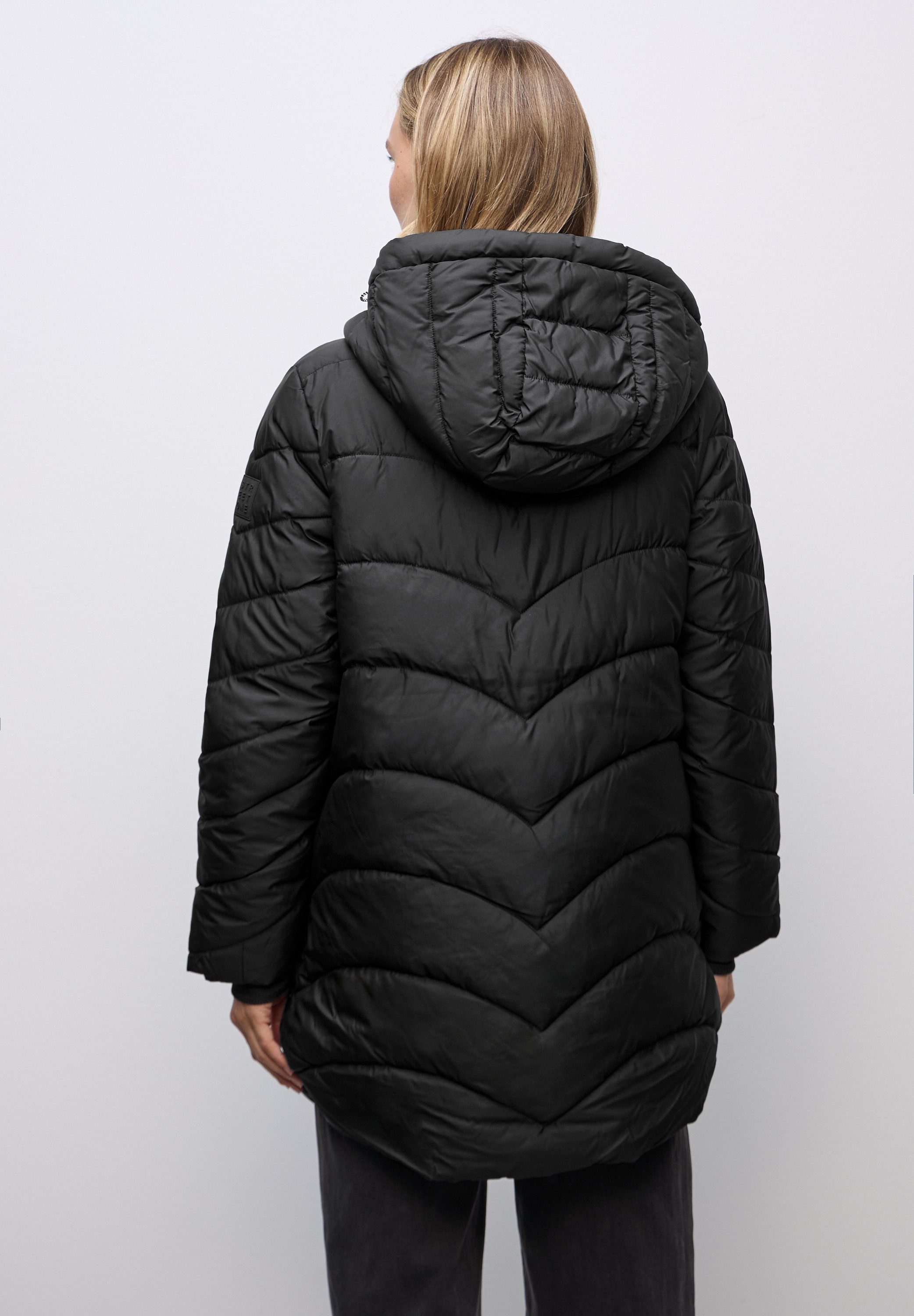 STREET ONE Steppjacke mit Kapuze mit Tunnelzugband