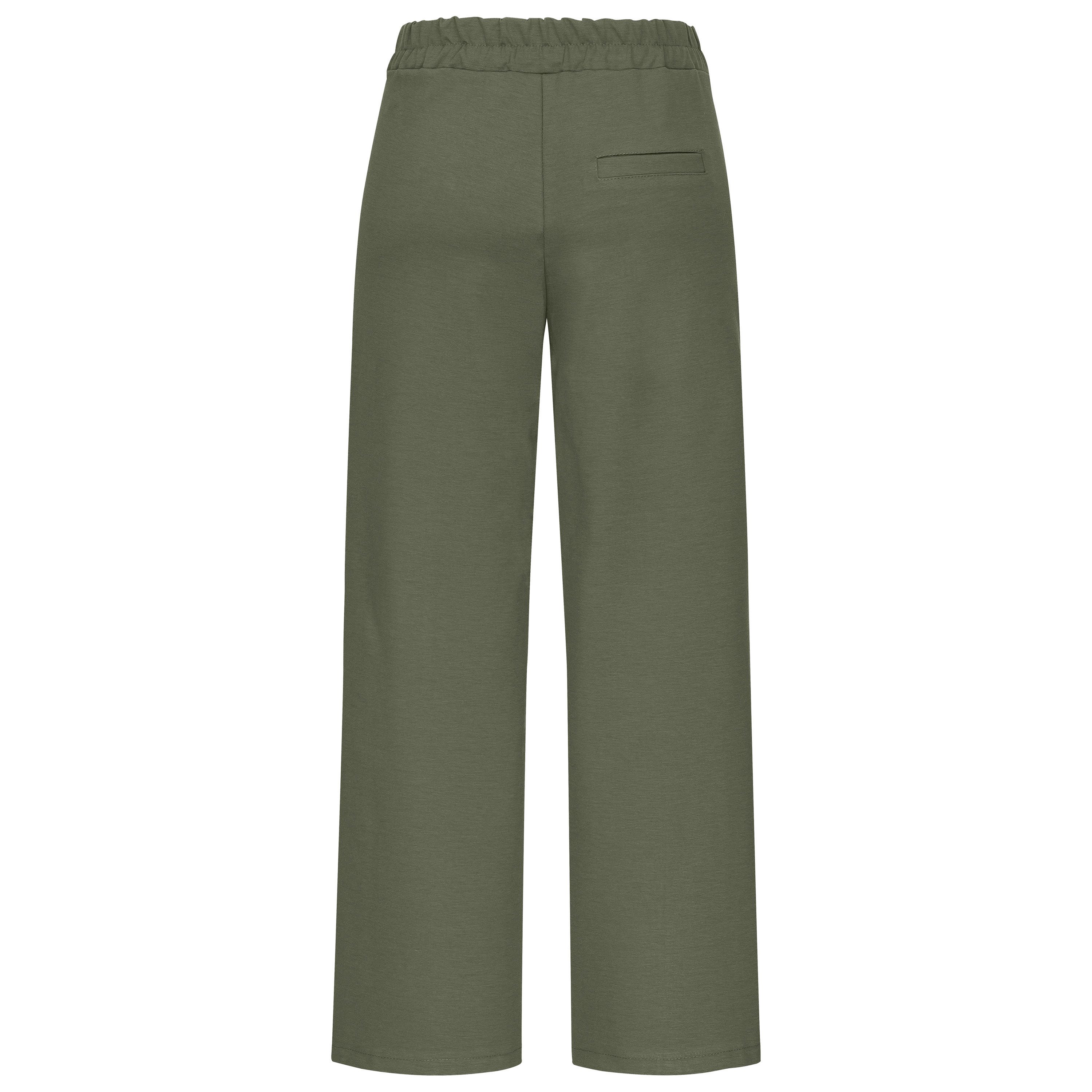 Lacamia Stretch-Hose - Jerseyhose, weites Bein, günstig online kaufen