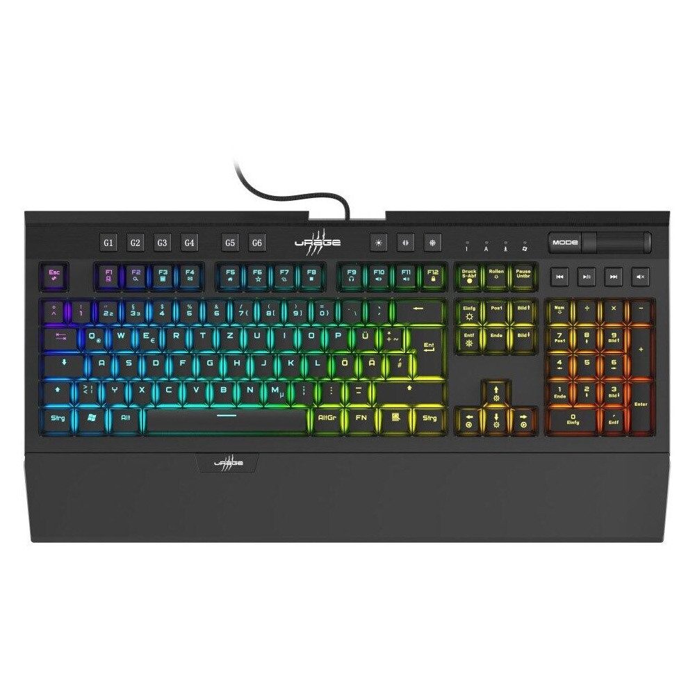 uRage uRage Exodus 900 Gaming Tastatur schwarz. Gaming-Tastatur (119)