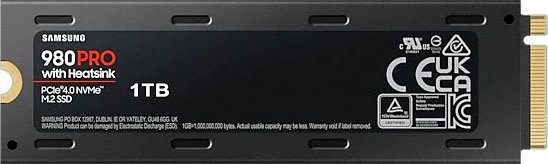 interne Heatsink MB/S (1 Samsung 7000 Playstation 980 PRO 5 Lesegeschwindigkeit, kompatibel TB) SSD