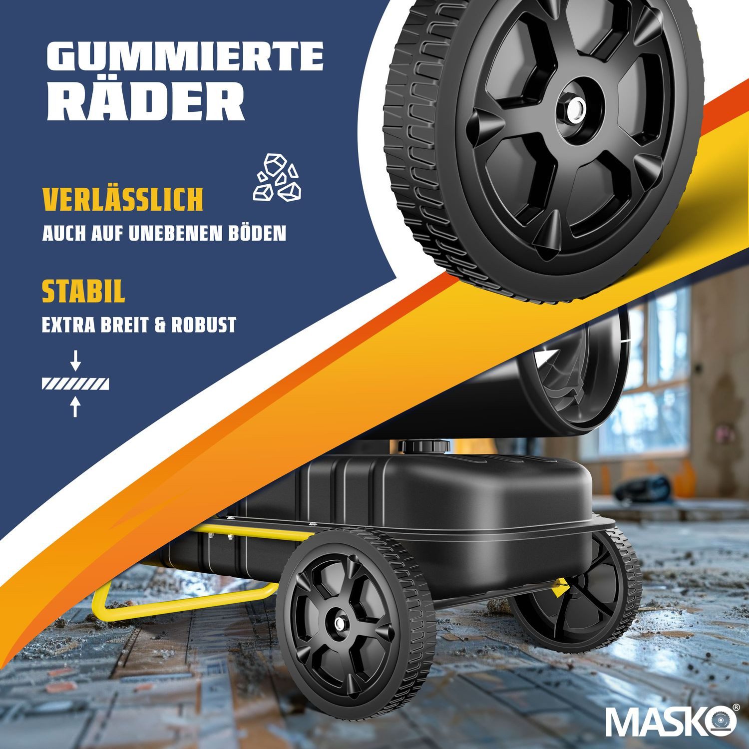 MASKO heater, 30000 W, 30kW diesel heater, construction dryer, construction heater, hot air generator