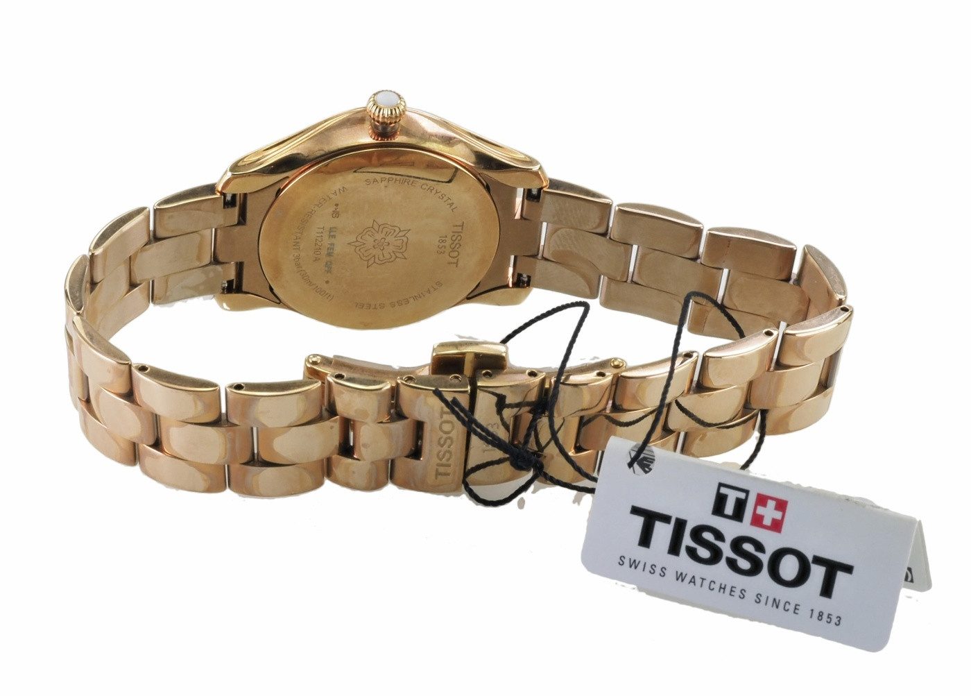Tissot Quarzuhr Tissot Damen Quarz Uhr T-Wave T1122103306100